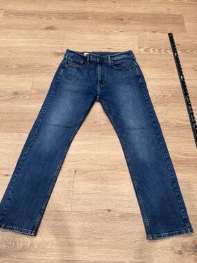 Levi’s 505 Regular Fit Straight Leg Jeans W31 L30 Dark Wash